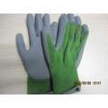 String Knitted Foam Latex Coated Safety Gloves Dkl411